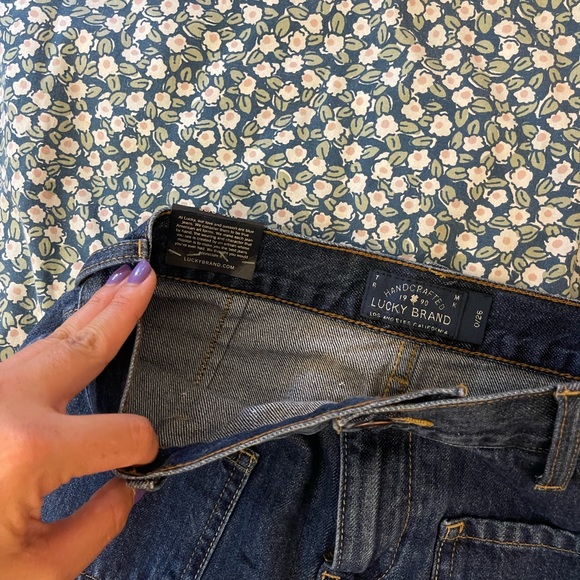 NWT Lucky Brand High Wasited Mini Denim Skirt 25 - Picture 6 of 6